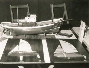 1987 Maqueta de barco