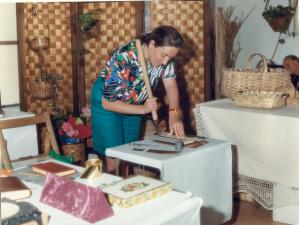 1989 Stand Cristina Aracama / Aracama Martínez de la Hidalga, Cristina