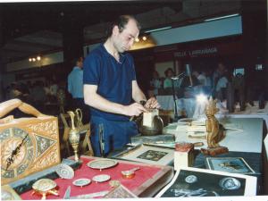 1990 Stand Jon García y Amaia Teiaetxe / García, Jon