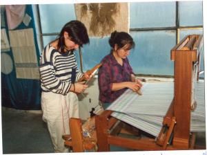 1990 Stand Garbiña Egaña y Karmele Gómez / Egaña Sudupe, Garbiñe / Gómez Zapiain, Karmele