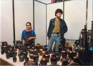 1991 Stand Sara Seoane eta Oscar Altuna / Seoane Alba, Sara / Altuna, Oscar