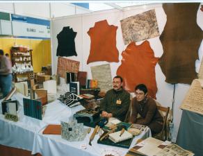 2001 Stand Lumar Encuadernación Artística / Barrios Etxeberria, Luis / Navarro, Margari